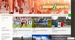 Desktop Screenshot of oscarsports.com
